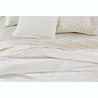 Alternate image 2 for Studio 3B&trade; Woven Stripe 3-Piece King Comforter Set in White