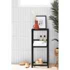 Alternate image 1 for Studio 3B&trade; Mercer 3-Tier Bath Tower in Black