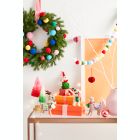 Alternate image 1 for H for Happy&trade; 72-Inch Pom Pom Christmas Garland