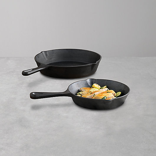 Bed Bath & Beyond: 2-Piece Simply Essential Cast Iron Fry Pan Set for $11.99