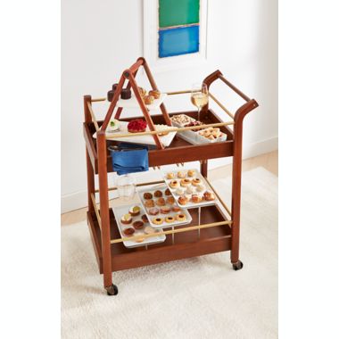 Our Table&trade; Hayden 4-Piece Serving Set in White. View a larger version of this product image.