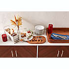 Alternate image 1 for Our Table&trade; Hayden 13-Piece Appetizer Plate and Caddy Set in White