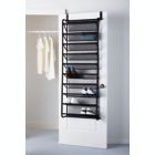 Alternate image 1 for Simply Essential&trade; 10-Tier Over-the-Door Metal Shoe Rack in Black