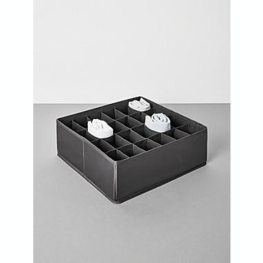 Simply Essential&trade; 24-Compartment Drawer Organizer in Grey. View a larger version of this product image.
