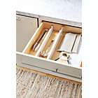 Alternate image 1 for Squared Away&trade; Drawer Dividers in Bamboo (Set of 2)