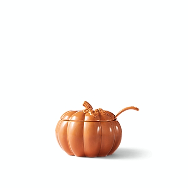 Pumpkin 19 oz. Soup Tureen in Orange. View a larger version of this product image.