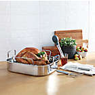 Alternate image 1 for Our Table&trade; 6-Piece Stainless Steel Roaster Set