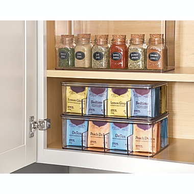 Squared Away&trade; Tea Organizer Box. View a larger version of this product image.