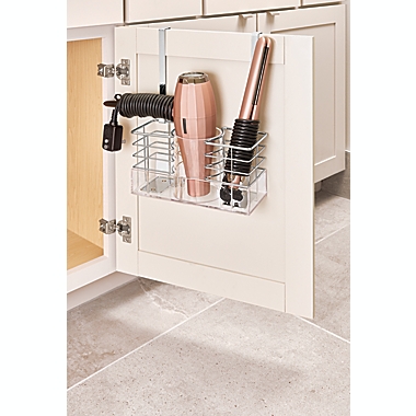 Squared Away&trade; 2-in-1 Over-the-Cabinet Hair Tool Organizer. View a larger version of this product image.