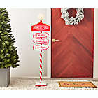 Alternate image 1 for H for Happy&trade; 59.8-Inch North Pole LED Lamp Post in Red/White