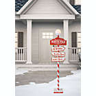 Alternate image 2 for H for Happy&trade; 59.8-Inch North Pole LED Lamp Post in Red/White