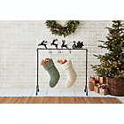 Alternate image 2 for Bee &amp; Willow&trade; Freestanding Sleigh Christmas Stocking Stand in Black