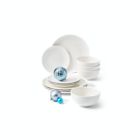 Alternate image 2 for Simply Essential&trade; Coupe 12-Piece Dinnerware Set in White