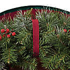 Alternate image 2 for Winter Wonderland Wreath Storage Bag in Red/Green
