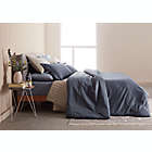 Alternate image 4 for Nestwell&trade; Pure Earth&trade; Organic Cotton 3-Piece Full/Queen Duvet Cover Set in Dark Stone