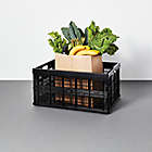 Alternate image 1 for Simply Essential&trade; Large Collapsible Utility Crate in Black