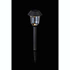 Alternate image 2 for Simply Essential&trade; Solar Path Lights in Black (Set of 6)