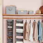 Alternate image 2 for Squared Away&trade; Large Woven Storage Bin in Heather Grey