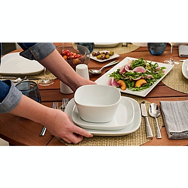 Our Table&trade; Simply White Soft Square Cereal Bowl. View a larger version of this product image.