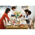 Alternate image 1 for Bee &amp; Willow&trade; Charlotte Floral Organic 3-Piece Salt and Pepper Shaker Set