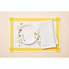 Alternate image 2 for Bee &amp; Willow&trade; Check and Stripe Napkins in Smoke(Set of 4)