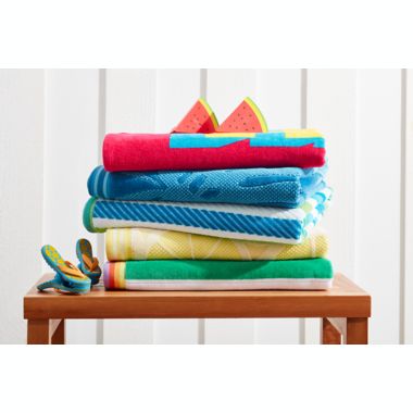H for Happy&trade; Pineapple Hooded Beach Towel in Cool. View a larger version of this product image.