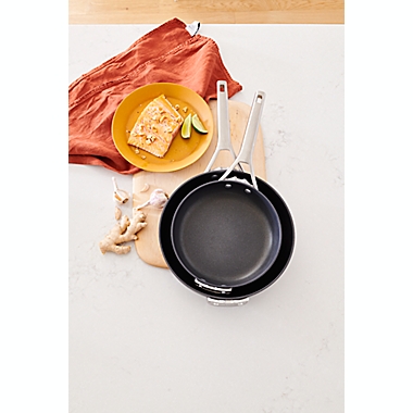 Calphalon&reg; Premier&trade; Hard-Anodized Nonstick 10-Inch and 12-Inch Fry Pan Set. View a larger version of this product image.