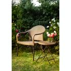 Alternate image 1 for Bee & Willow&trade; Barrington Wicker Folding Bistro Table in Brown