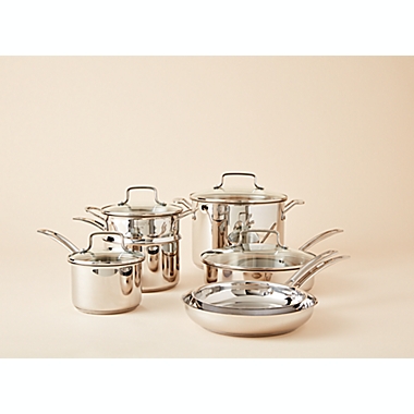 Cuisinart&reg; Chef&#39;s Classic&trade; Pro Stainless Steel 11-Piece Cookware Set. View a larger version of this product image.
