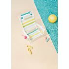 Alternate image 2 for H for Happy&trade; 5-Position Deluxe Stripe Beach Chair in Cool