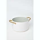 Alternate image 6 for Our Table&trade; Limited Edition Nonstick 5 qt. Aluminum Stock Pot with Steamer in Ivory