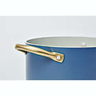 Alternate image 6 for Our Table&trade; Limited Edition Nonstick 5 qt. Aluminum Stock Pot with Steamer in Dark Denim