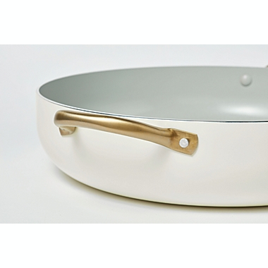 Our Table&trade; Limited Edition Nonstick 14-Inch Aluminum Everyday Pan in Ivory. View a larger version of this product image.