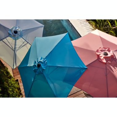 Simply Essential&trade; 7.5-Foot Market Umbrella in Turquoise. View a larger version of this product image.