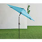 Alternate image 5 for Simply Essential&trade; 7.5-Foot Market Umbrella in Turquoise