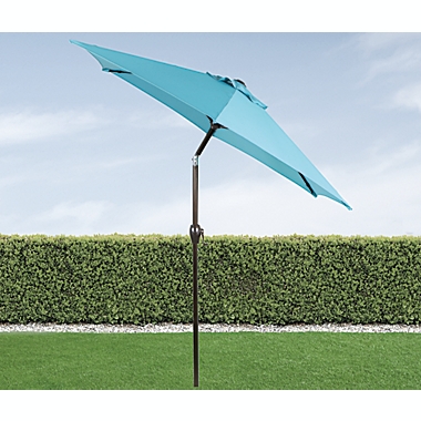 Simply Essential&trade; 7.5-Foot Market Umbrella in Turquoise. View a larger version of this product image.