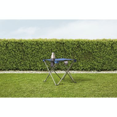 Simply Essential&trade; Foldable Camp Table in True Navy. View a larger version of this product image.