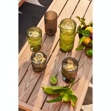 Textured 37 oz. Carafe in Grey. View a larger version of this product image.