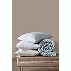 Alternate image 5 for Nestwell&trade; Washed Linen Cotton 3-Piece Full/Queen Comforter Set in White