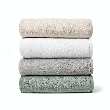 Haven&trade; Organic Cotton Terry Bath Towel in Bright White. View a larger version of this product image.