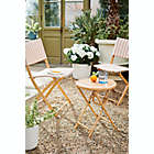 Alternate image 4 for Everhome&trade; Galveston Outdoor Folding Accent Table in Natural