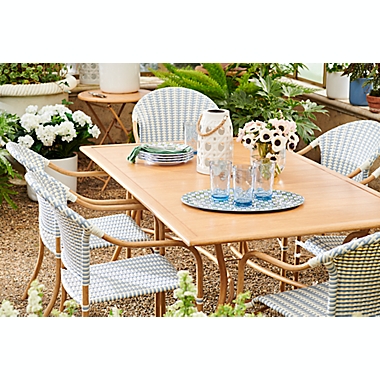Everhome&trade; Galveston Rectangular Outdoor Dining Table in Natural. View a larger version of this product image.