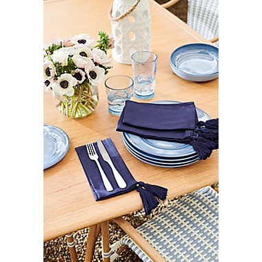 Everhome&trade; Melamine Dinner Plate in Light Blue. View a larger version of this product image.