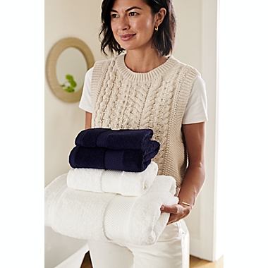 Everhome&trade; Egyptian Cotton Bath Towel Collection. View a larger version of this product image.