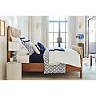 Alternate image 4 for Everhome&trade; Floral Square Throw Pillow in Navy/White