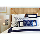 Alternate image 1 for Everhome&trade; Emory Hotel Border 3-Piece Full/Queen Comforter Set in Peyote