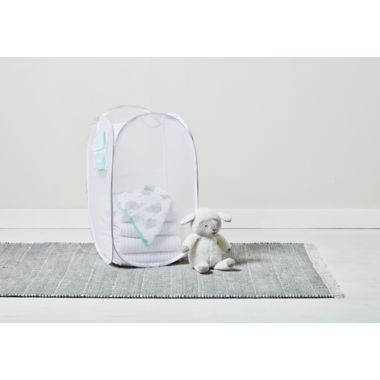 mighty goods&trade; Mesh Pop-Up Hamper in White. View a larger version of this product image.