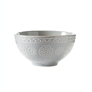Wild Sage&trade; Sana Medallion 16-Piece Dinnerware Set in Grey. View a larger version of this product image.