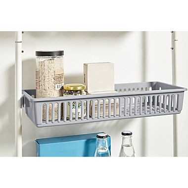 Simply Essential&trade; Over-the-Door Pantry Organizer in Bright White/Alloy. View a larger version of this product image.