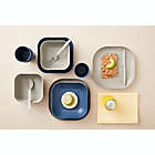 Alternate image 1 for Simply Essential&trade; 6-Piece Eco-Plastic Dinnerware Set in Grey/Blue